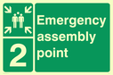 assembly-point-symbol-with-zone-or-unique-reference-of-2-two~