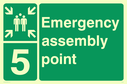 assembly-point-symbol-with-zone-or-unique-reference-of-5nbspfive~