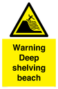 warning-deep-shelving-beach~