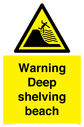 warning-deep-shelving-beach~