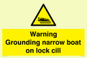 warning-grounding-narrow-boat-on-lock-cill~