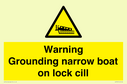 warning-grounding-narrow-boat-on-lock-cill~