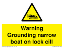 warning-grounding-narrow-boat-on-lock-cill~
