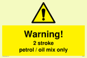 warning-2-stroke-petroloil-mix-only~