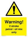 warning-2-stroke-petroloil-mix-only~