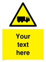 custom-lorry-hazard-sign-add-your-own-custom-text-normal-delivery-times-apply-ye~