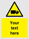 custom-lorry-hazard-sign-add-your-own-custom-text-normal-delivery-times-apply-ye~