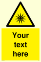 custom-optical-radiation-sign-add-your-own-custom-text-normal-delivery-times-app~