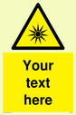 custom-optical-radiation-sign-add-your-own-custom-text-normal-delivery-times-app~