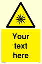custom-optical-radiation-sign-add-your-own-custom-text-normal-delivery-times-app~