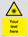 custom-optical-radiation-sign-add-your-own-custom-text-normal-delivery-times-app~