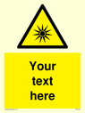 custom-optical-radiation-sign-add-your-own-custom-text-normal-delivery-times-app~
