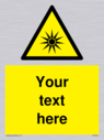 custom-optical-radiation-sign-add-your-own-custom-text-normal-delivery-times-app~