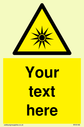 custom-optical-radiation-sign-add-your-own-custom-text-normal-delivery-times-app~