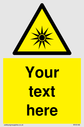 custom-optical-radiation-sign-add-your-own-custom-text-normal-delivery-times-app~