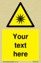 custom-optical-radiation-sign-add-your-own-custom-text-normal-delivery-times-app~