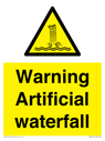 warning-artificial-waterfall~