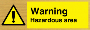 hazardous area