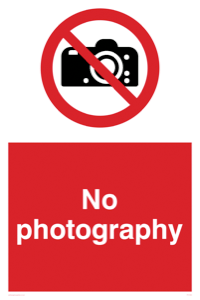 No Photography