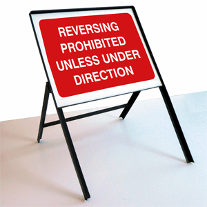 Reversing prohibited unless under direction