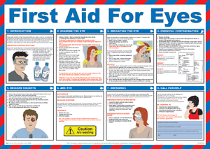 First Aid for Eyes Poster