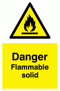 flammable solid