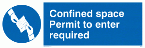 confined space permit to enter required