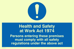 health & safety work act 1974