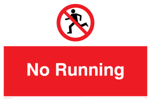 No Running