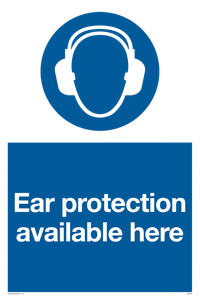 Ear protection available here