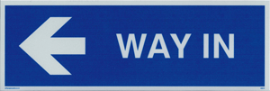 Way In (Arrow Left)