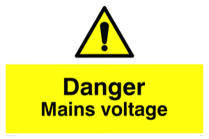 Danger Mains switch