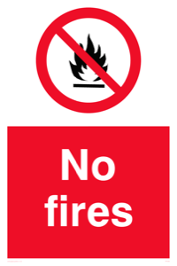 No fires