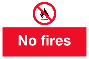 No fires