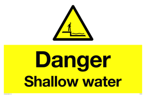 Danger Shallow water