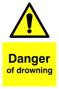 Danger of drowning