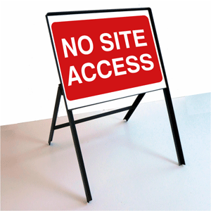 no site access