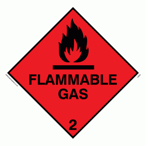 flammable gas