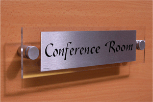 conference room - door sign