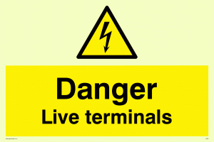 danger live terminals