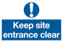 keep-site-entrance-clear-with-general-mandatory-symbol~